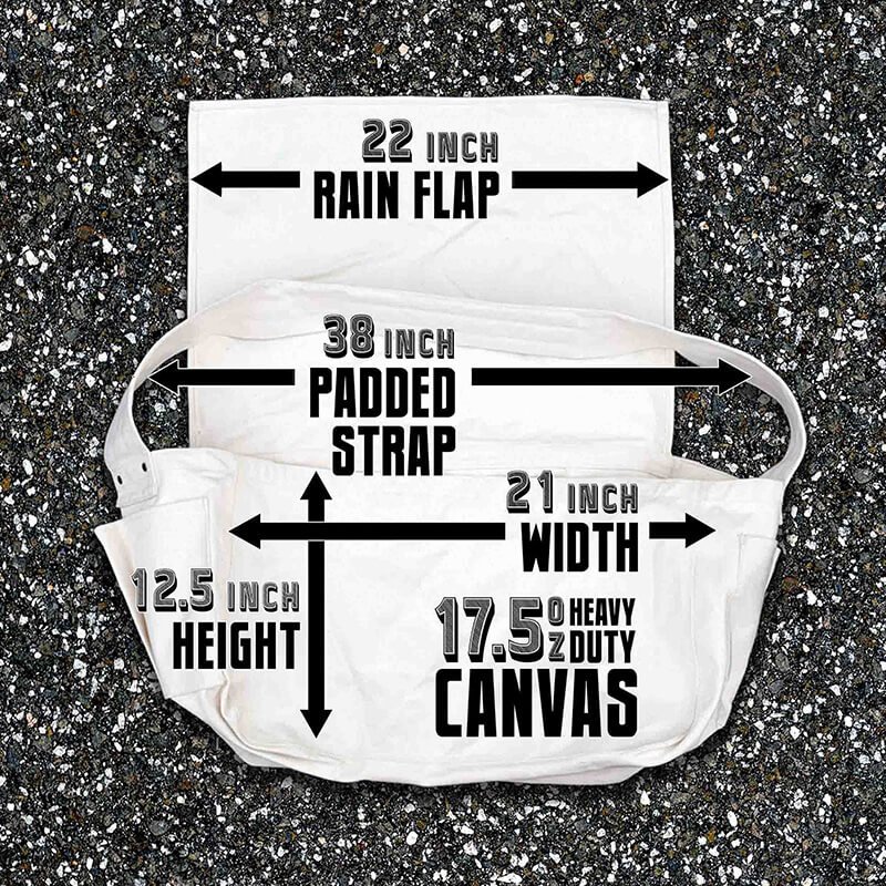 Buy Vintage Not Cocaine Large Newspaper Bag Size