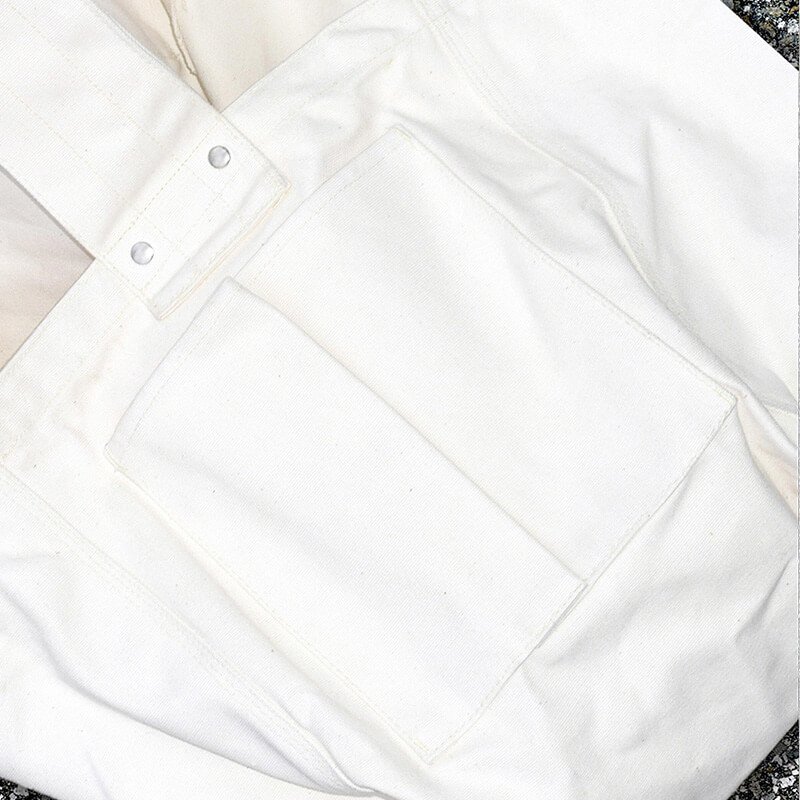 Buy Vintage Not Cocaine Large Newspaper Bag Side View