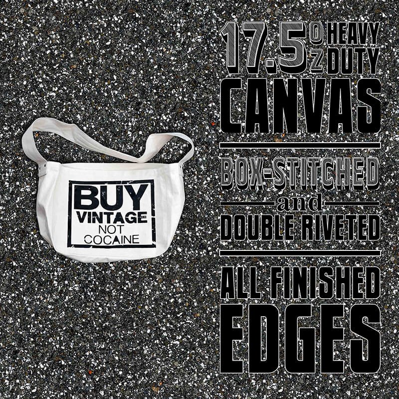 Buy Vintage Not Cocaine Small Newspaper Bag Specs